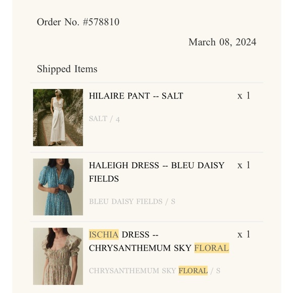 Doen Ischia Chrysanthemum Floral Dress - Picture 4 of 4